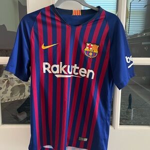 BARCELONA NIKE 2018/2019 FOOTBALL HOME JERSEY SIZE M